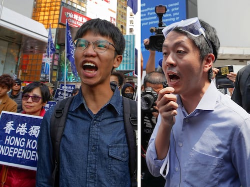 Hong Kong activists granted asylum in U.K., Australia