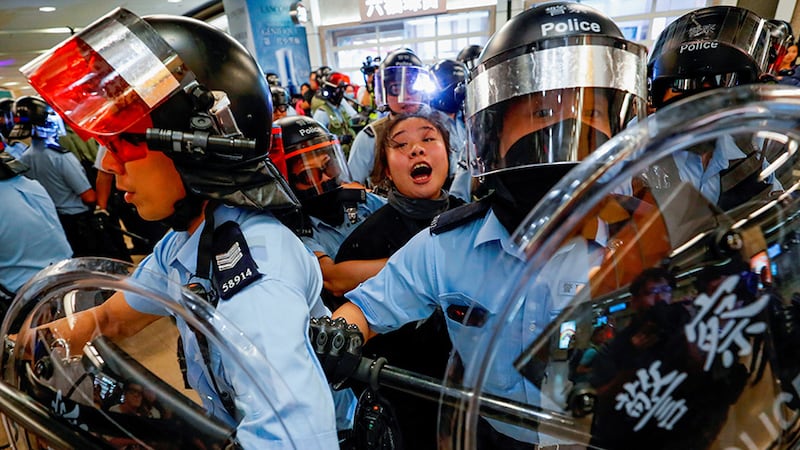 Freedoms wither in Hong Kong