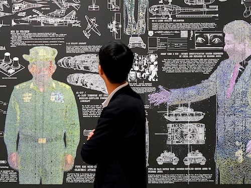 China pressures Bangkok gallery to remove Uyghur, Tibetan, Hong Kong artwork