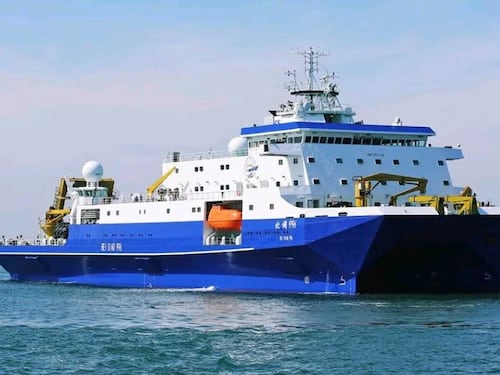 Chinese ship conducts survey off Vietnam but Hanoi’s state media stays silent