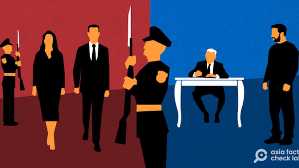 事實查核｜中美待客之道有差距？拜登讓澤連斯基「罰站」？