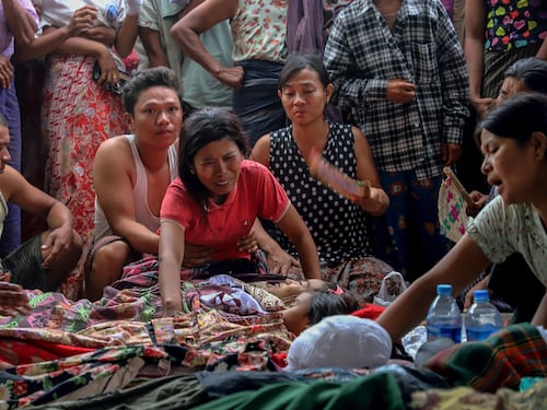 Junta bombs a school in central Myanmar, kills at least 20 students