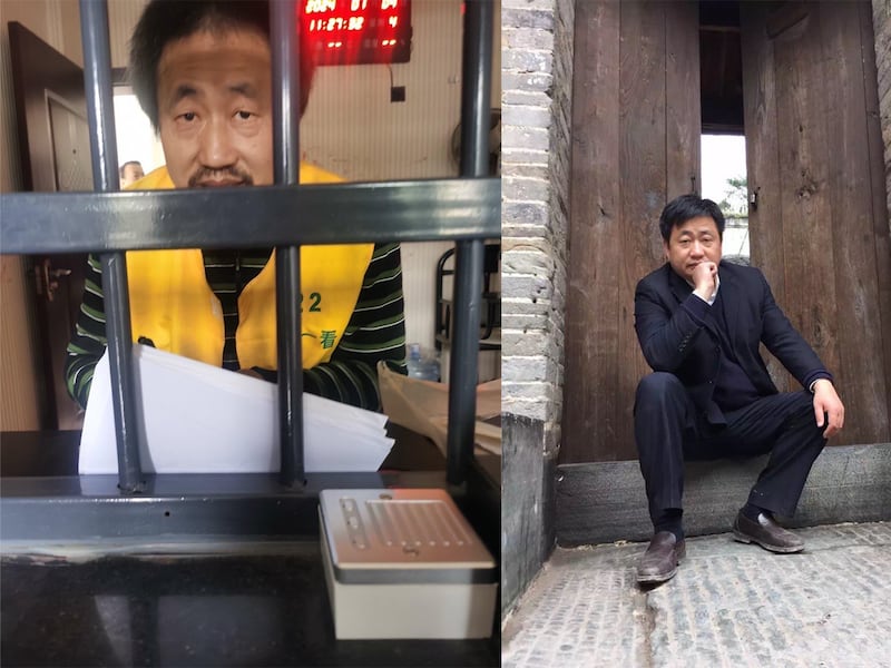 谢阳关押照曝光 人权律师：谢阳被逼供虐待 面目全非