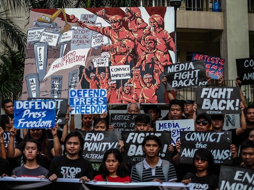 Global press freedom ebbs to a new low