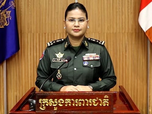 មន្ត្រីក្រសួងការពារជាតិ៖ ចិនត្រៀមខ្លួនចូលរួមជាអ្នកសង្កេតការណ៍បទឈប់បាញ់កម្ពុជា-ថៃ